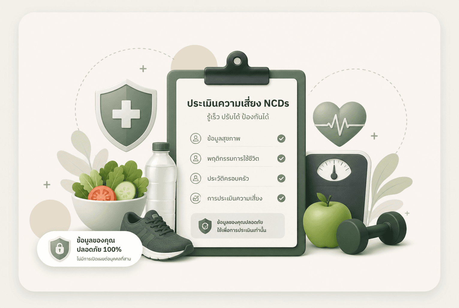 ประเมินความเสี่ยง NCDs